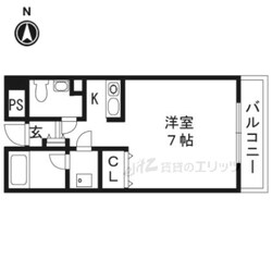 アビタ細川総持寺の物件間取画像